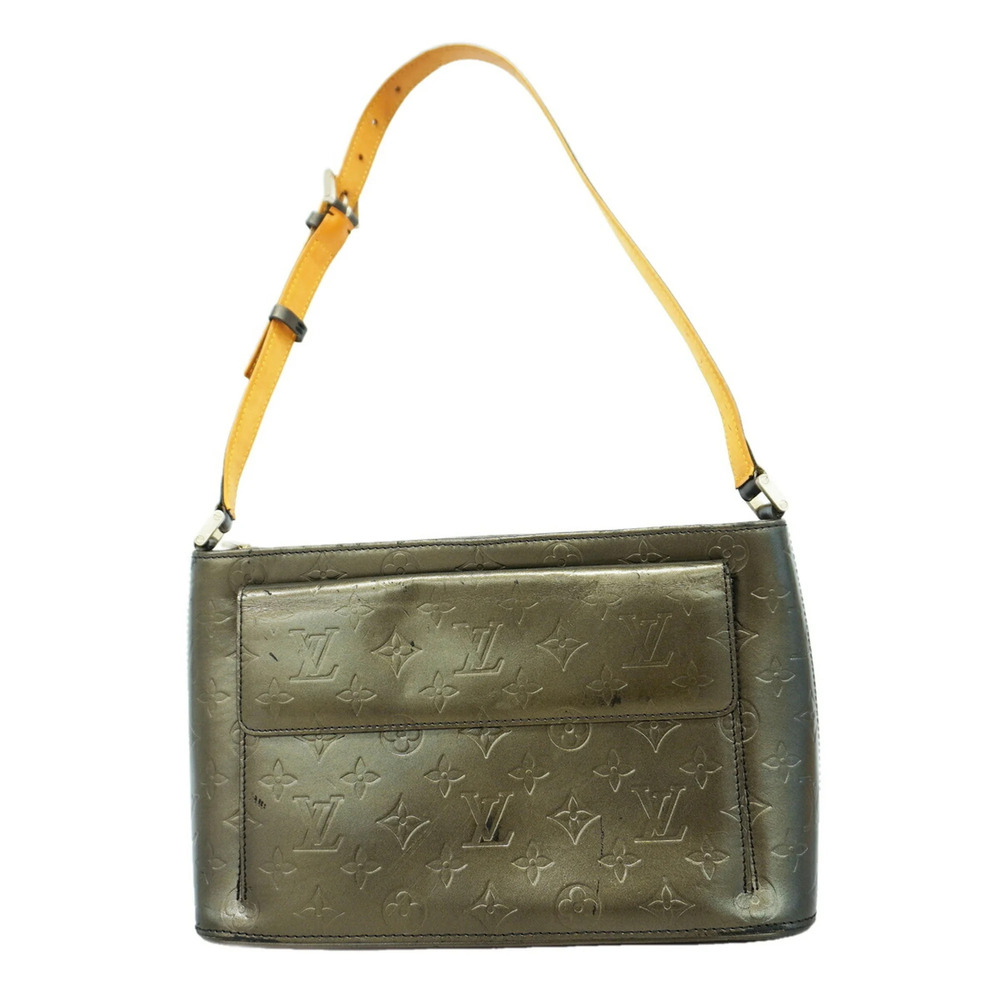 Louis Vuitton Monogram Mat Alston Shoulder Bag M55122 Noir (Women's)